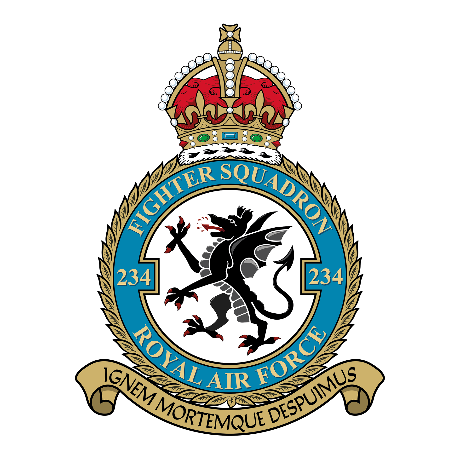 RAF RAF No 234 (Madras Presidency) Squadron Crest