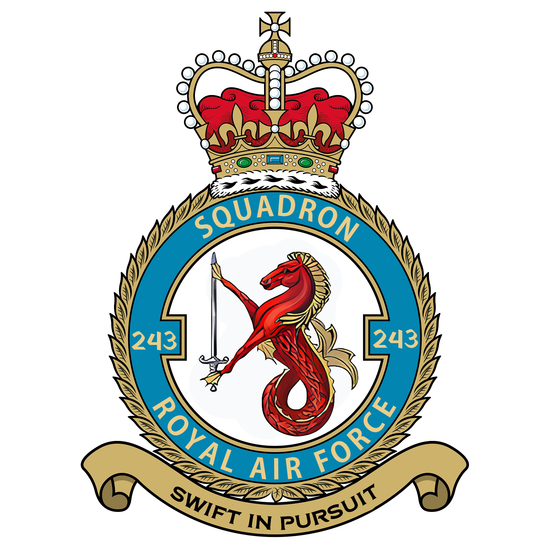 243 Squadron Crest