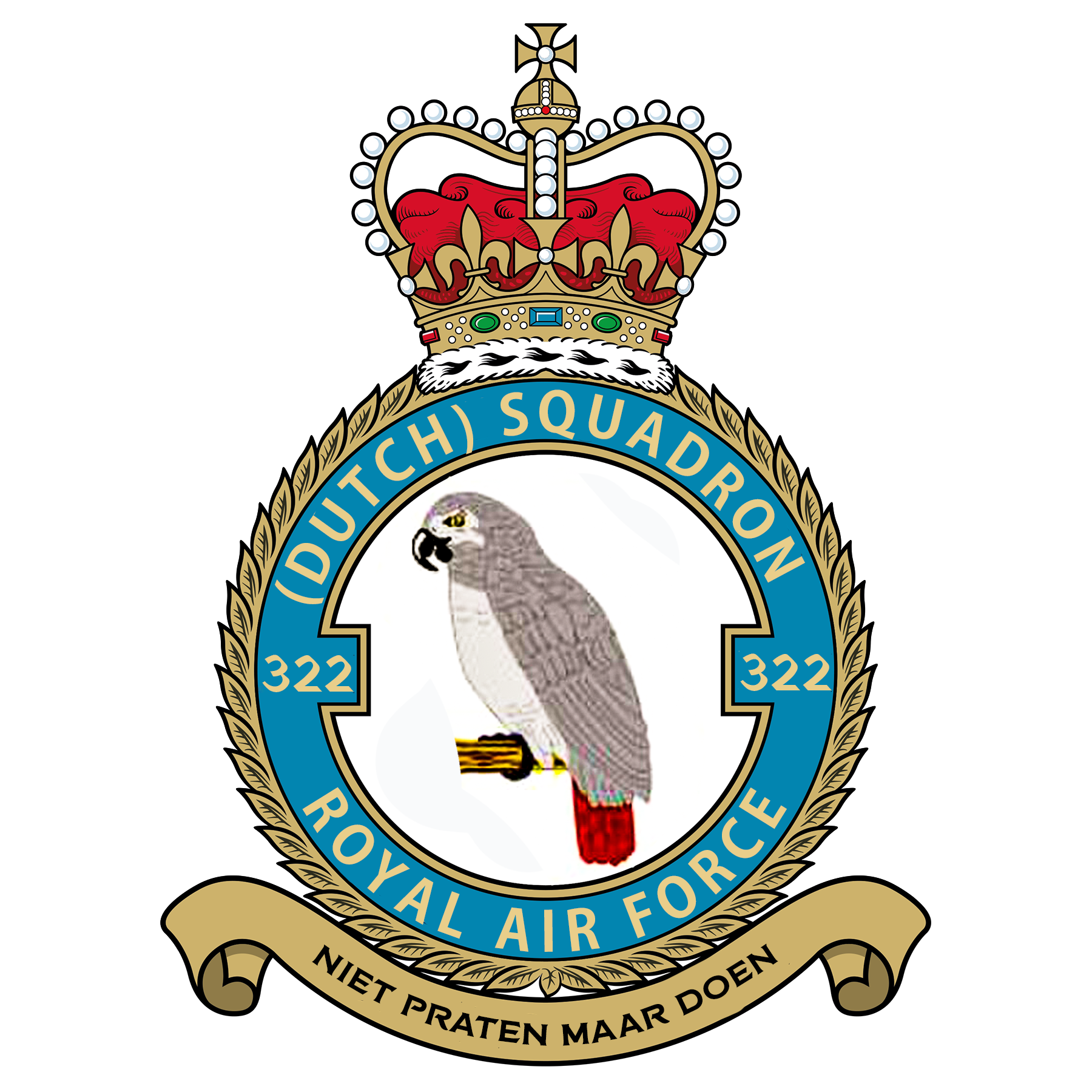RAF No. 322sqn Crest