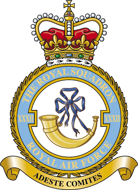 RAF No. 32sqn Crest