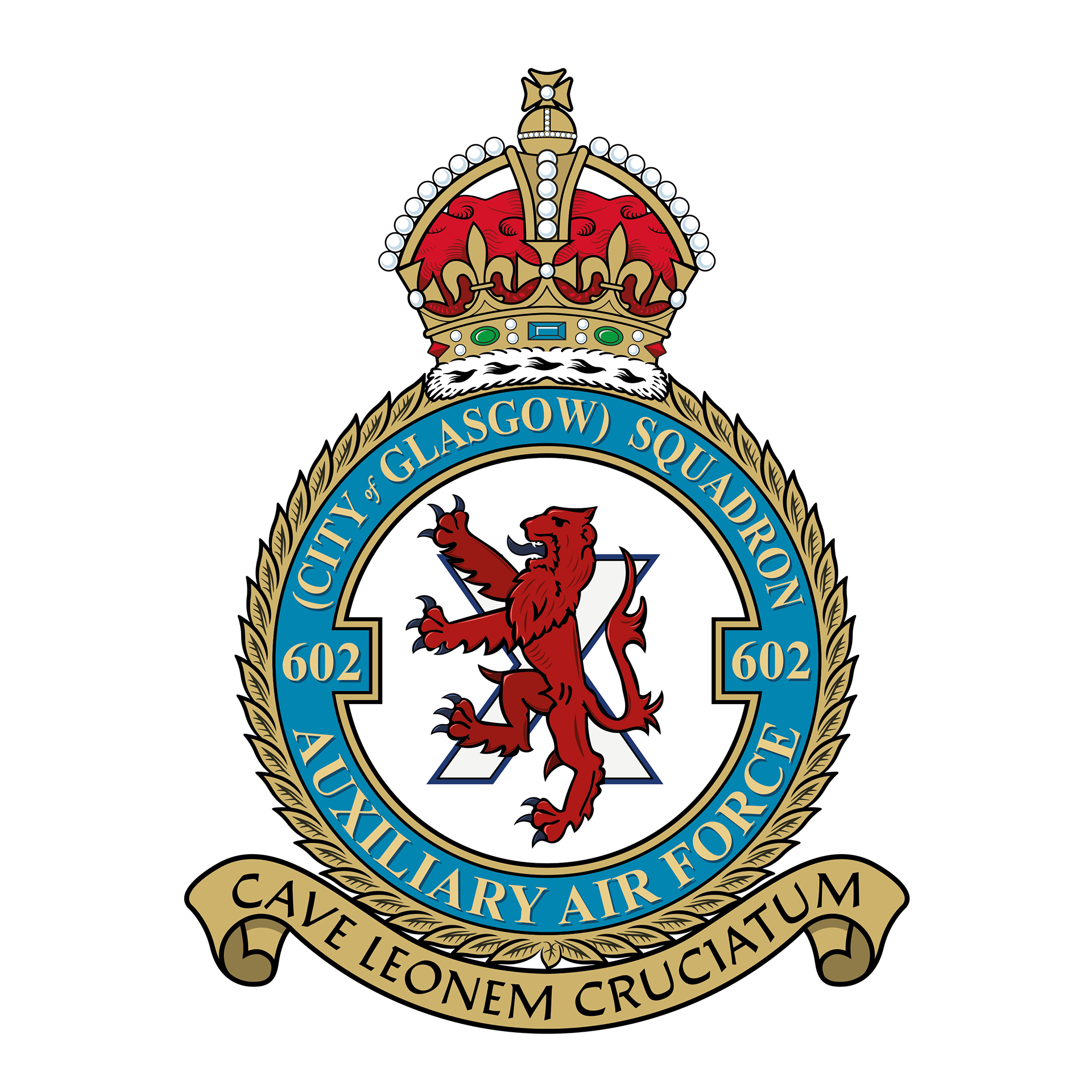 RAF No. 602sqn Crest