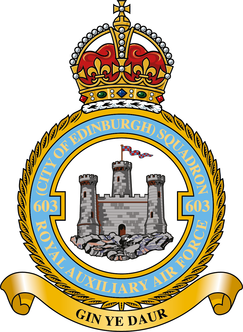 RAF No. 603sqn Crest