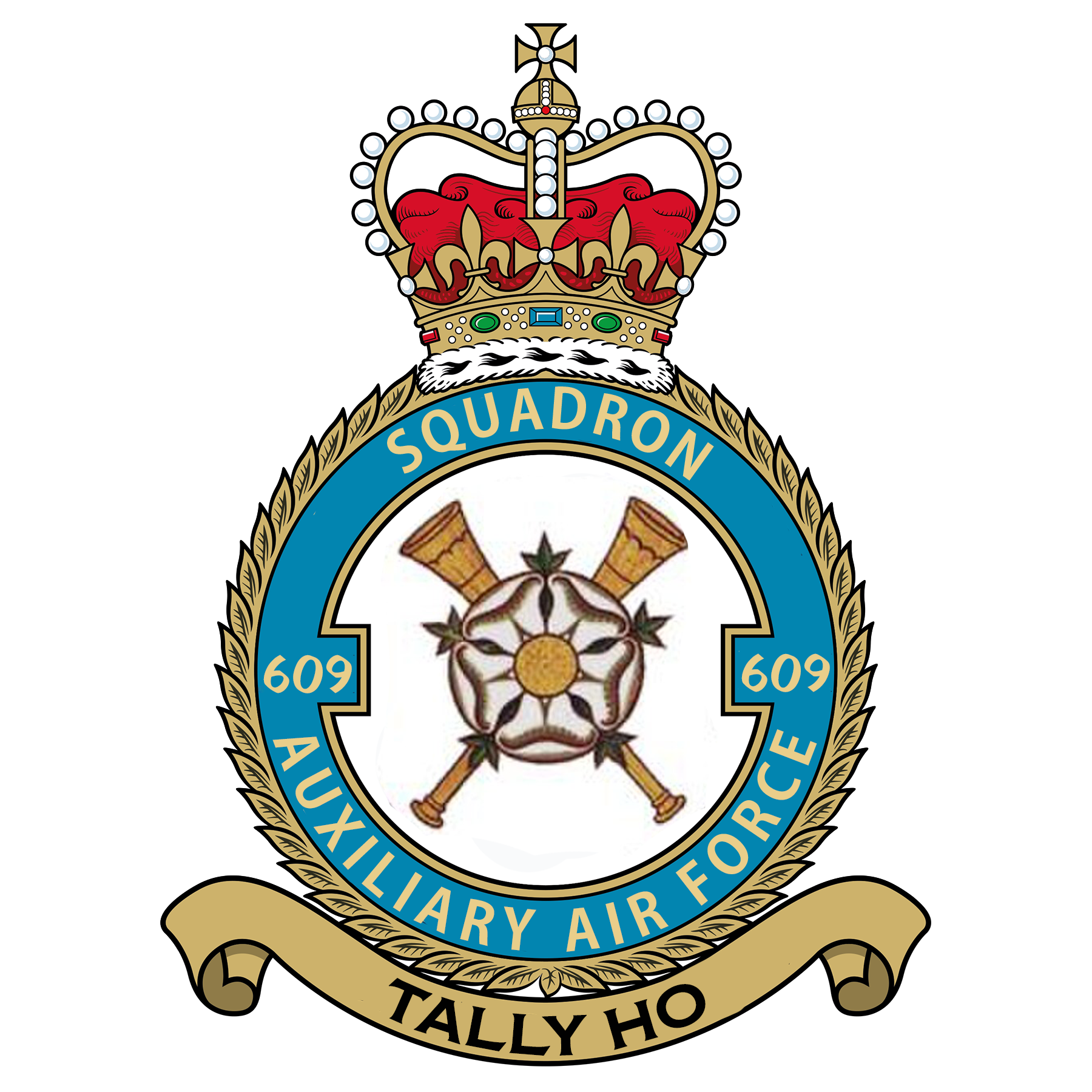 RAF No. 609sqn Crest
