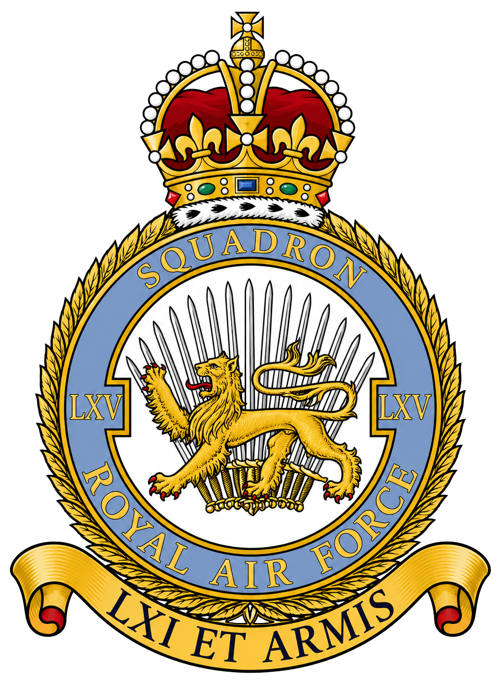 RAF No. 65sqn Crest