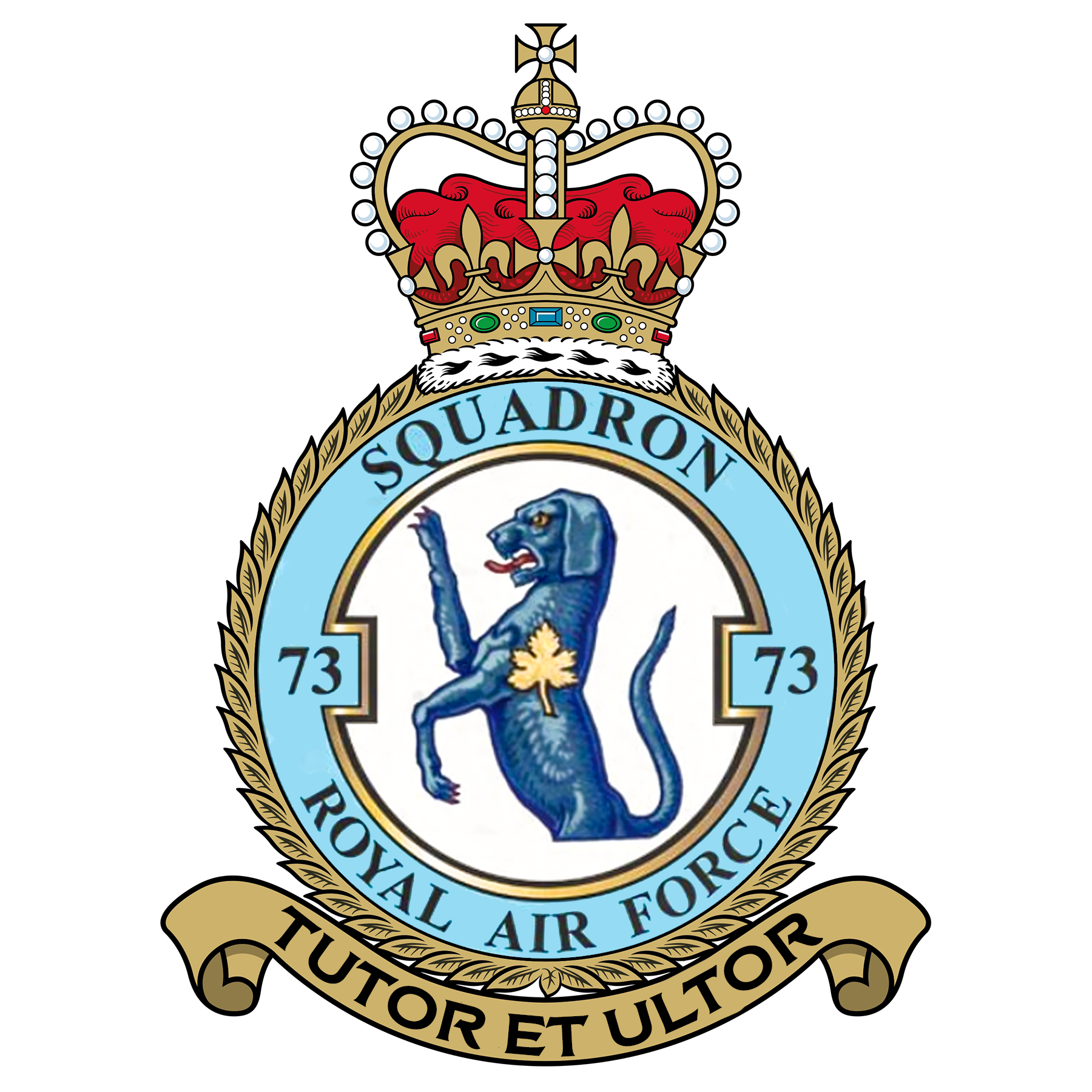 RAF No. 73sqn Crest