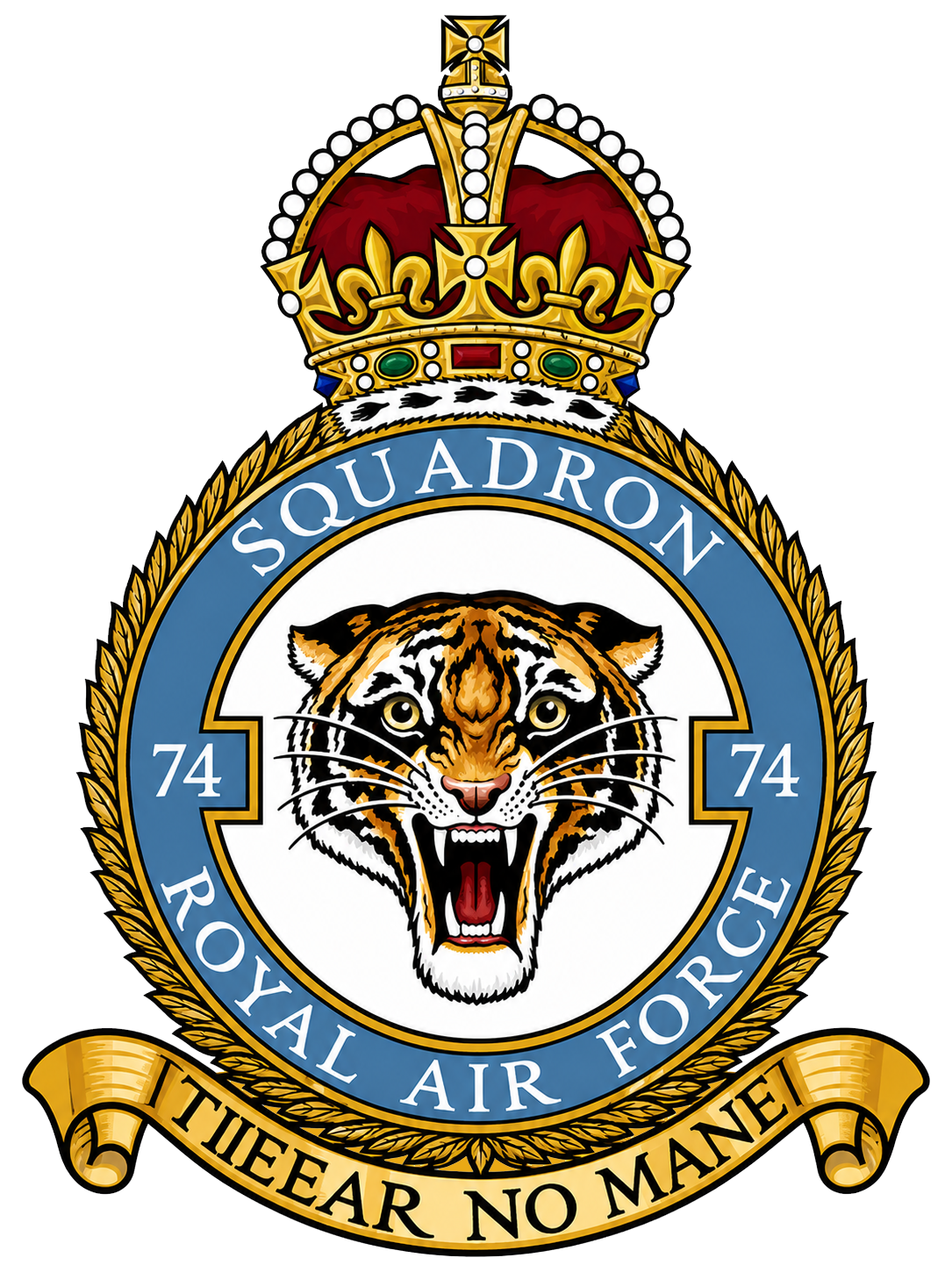 RAF No. 74sqn Crest