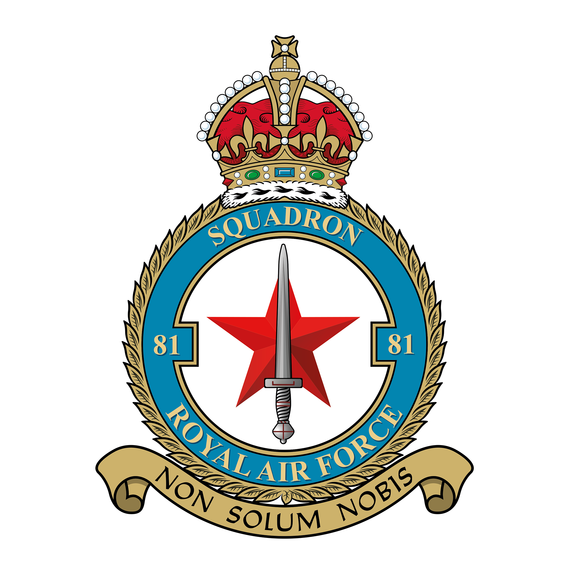 RAF No. 81sqn Crest