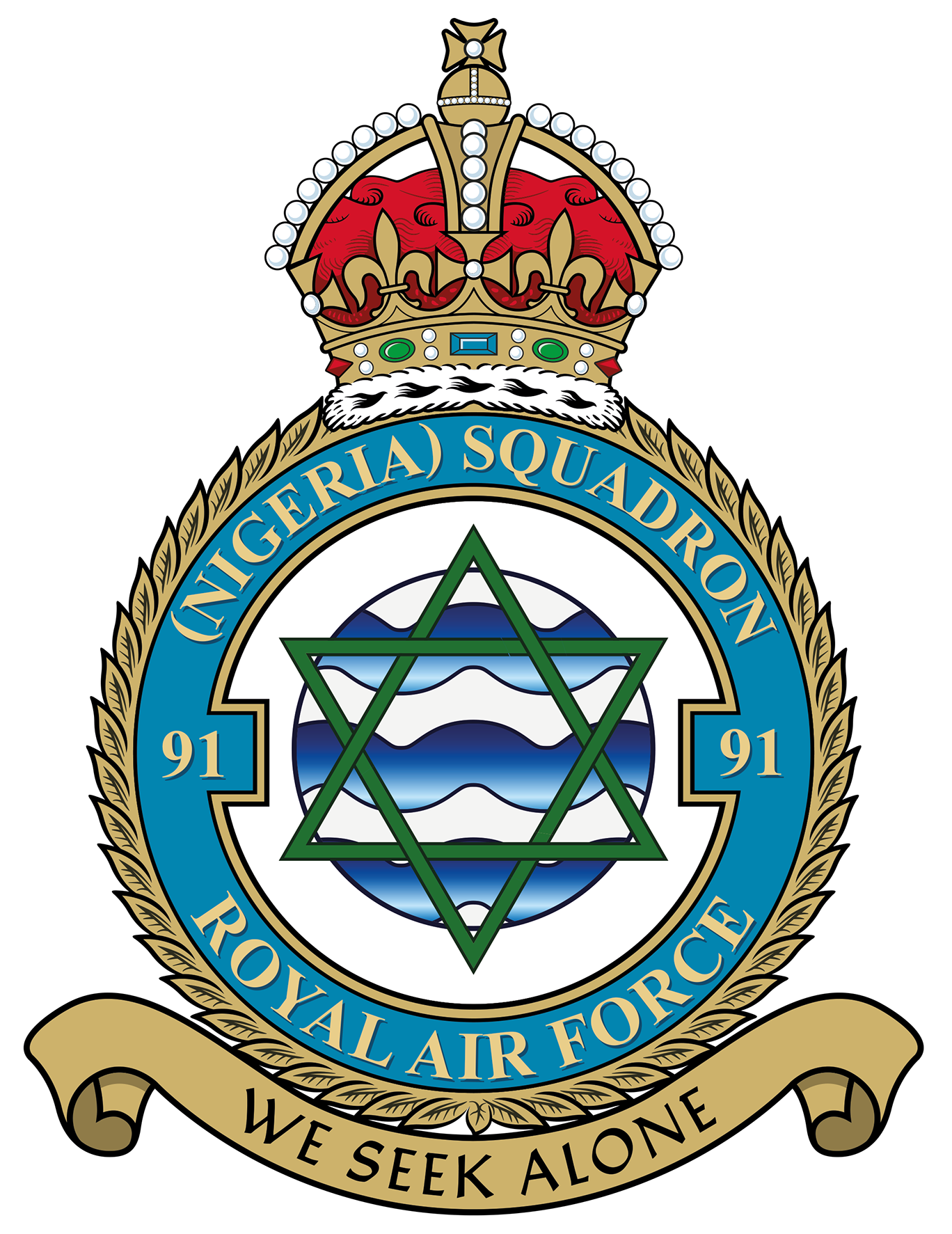 RAF No. 91sqn Crest