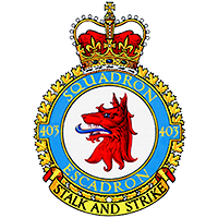RCAF 403 Squdron Crest