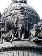 Asisbiz Veliky Novgorod Bronze monument to the Millennium of Russia 1862 07