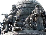 Asisbiz Veliky Novgorod Bronze monument to the Millennium of Russia 1862 08