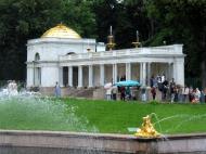 Asisbiz Peterhof Architecture Grand Cascade gardens annex buildings 01