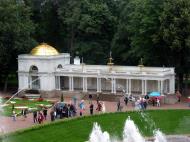 Asisbiz Peterhof Architecture Grand Cascade gardens annex buildings 02