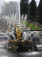 Asisbiz Peterhof Architecture Samson and Lion Fountain 01