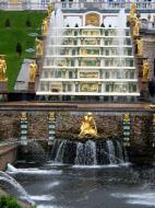 Asisbiz Peterhof Architecture Samson and Lion Fountain 2005 05