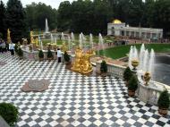 Asisbiz Peterhof Architecture Samson and Lion Fountain 2005 06