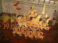 Asisbiz Grand Palace Gold leaf Buddhist artwork Bangkok Thailand 03