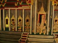 Asisbiz Grand Palace Gold leaf Buddhist artwork Bangkok Thailand 06