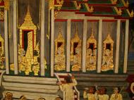 Asisbiz Grand Palace Gold leaf Buddhist artwork Bangkok Thailand 07