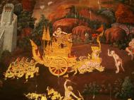 Asisbiz Grand Palace Gold leaf Buddhist artwork Bangkok Thailand 18
