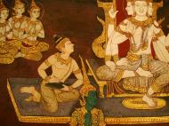 Asisbiz Grand Palace Gold leaf Buddhist artwork Bangkok Thailand 31