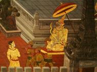 Asisbiz Grand Palace Gold leaf Buddhist artwork Bangkok Thailand 45