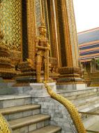 Asisbiz 07 Phra Mondop dragon stairs Grand Palace Bangkok 2010 05