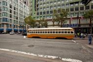 Asisbiz San Francisco Municipal Railway fleet PCC street car fleet cable car no 1075 01