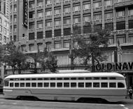 Asisbiz San Francisco Municipal Railway fleet PCC street car fleet cable car no 1075 03