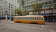 Asisbiz San Francisco Municipal Railway fleet PCC street car fleet cable car no 1075 04