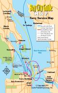 Asisbiz 0 Tourist Map San Francisco Bay Area Ferry System 0A