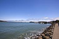 Asisbiz Sausalito boardwalk looking east over Richardson Bay San Francisco California July 2011 02