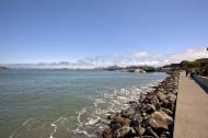 Asisbiz Sausalito boardwalk looking east over Richardson Bay San Francisco California July 2011 03