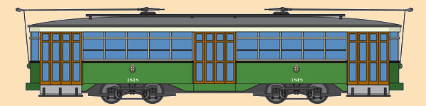 San Francisco Tram No. 1818