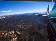 Asisbiz Taken at 8,000 feet following the I154 with Jameson Lake and Old Man Mountain background