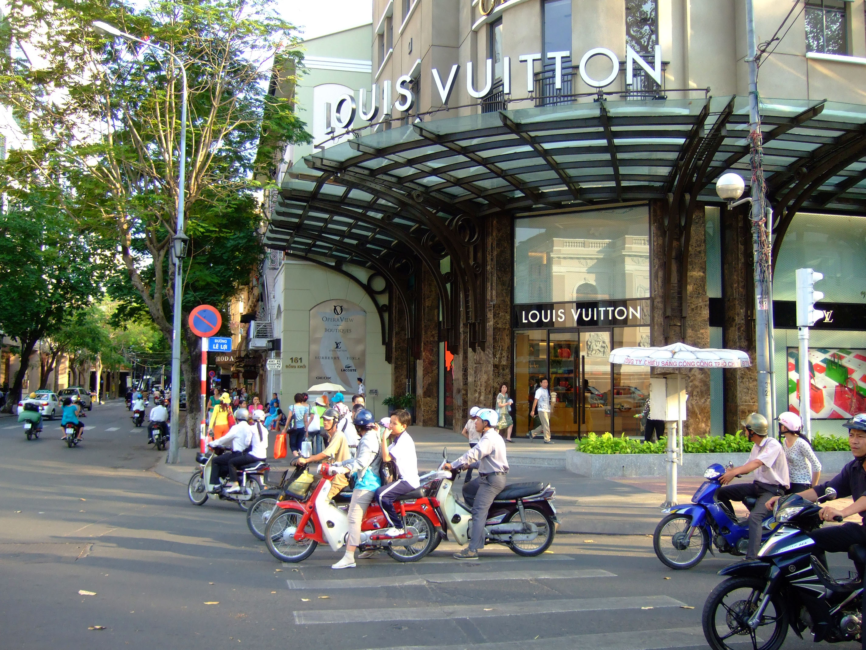 Vietnam, Hanoi, Louis Vuitton store Stock Photo - Alamy