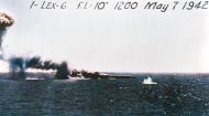 Asisbiz Japanese aircraft carrier Shoho under attack by US Navy carrier aircraft 7th May 1942 80 G 17024