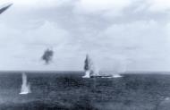 Asisbiz Japanese carrier Shokaku under under attack during the Battle of Coral Sea 8th May 1942 BW422