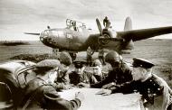 Asisbiz A 20 Boston 366RAP 164ORGA Reconnaissance Unit White 815 with HSU Major AP Bardeev at Pashkovskaya airfield Russia 1943 01