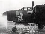 Asisbiz Douglas A 20 Havoc 9AF 409BG Shoo Shoo Baby nose art left side 01