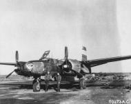 Asisbiz 43 22369 Douglas A 26B Invader 9AF 386BG552BS RGN Stinky at Beaumont France 20th April 1945 01