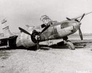 Asisbiz 43 22509 Douglas A 26C Invader 9AF 386BG crash landed at its base Beaumont France April 10 1945