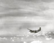 Asisbiz Douglas A 26 Invader 9AF 386BG552BS RGJ in flight during a raid over German 20th April 1945 FRE11127