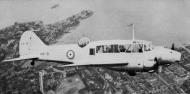 Asisbiz RAAF Avro Anson A4 19 in a formation flight over the Richmond Sydney area NSW Australia 01