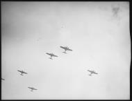 Asisbiz RAAF Avro Anson A4 5 in a formation flight over the Richmond Sydney area NSW Australia 07