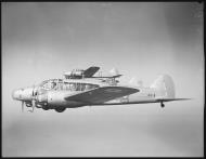 Asisbiz RAAF Avro Anson A4 6 with A4 22 and A4 10 in flight based in Mascot Richmond 1940 01