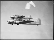 Asisbiz RAAF Avro Anson A4 6 with A4 22 in flight based in Mascot Richmond 1940 01