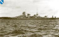 Asisbiz Kriegsmarine KMS battleship Scharnhorst with her Ar 196s 1939 LSp18