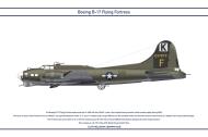 Asisbiz 42 37873 B 17G Fortress 8AF 447BG710BS F at Rattlesden 1943 by Clavework 0A