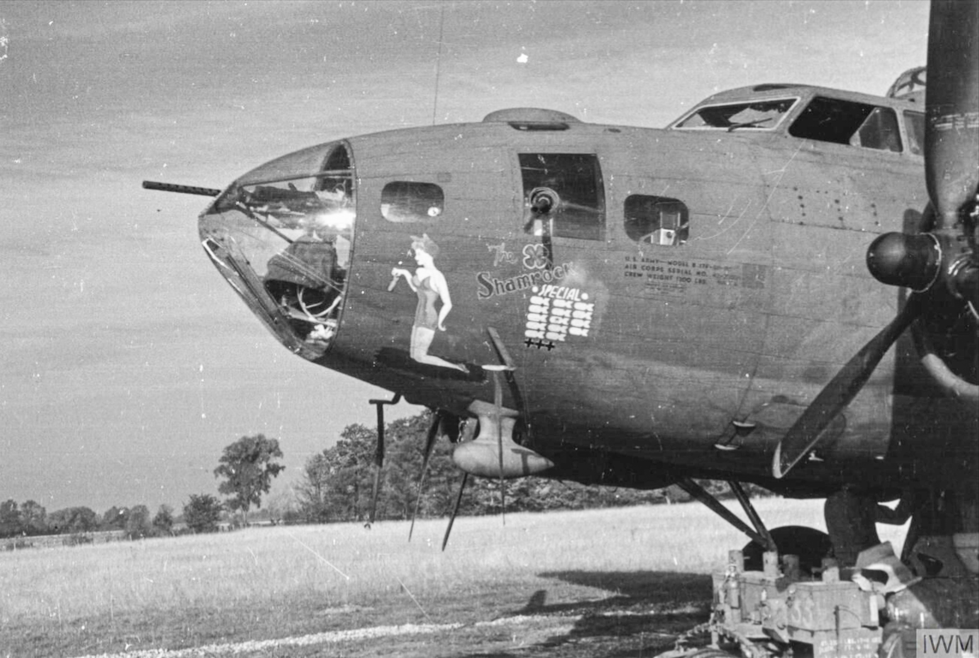 Asisbiz 42 29591 B-17F Fortress 8AF 91BG401BS LLZ The Shamrock Special ...